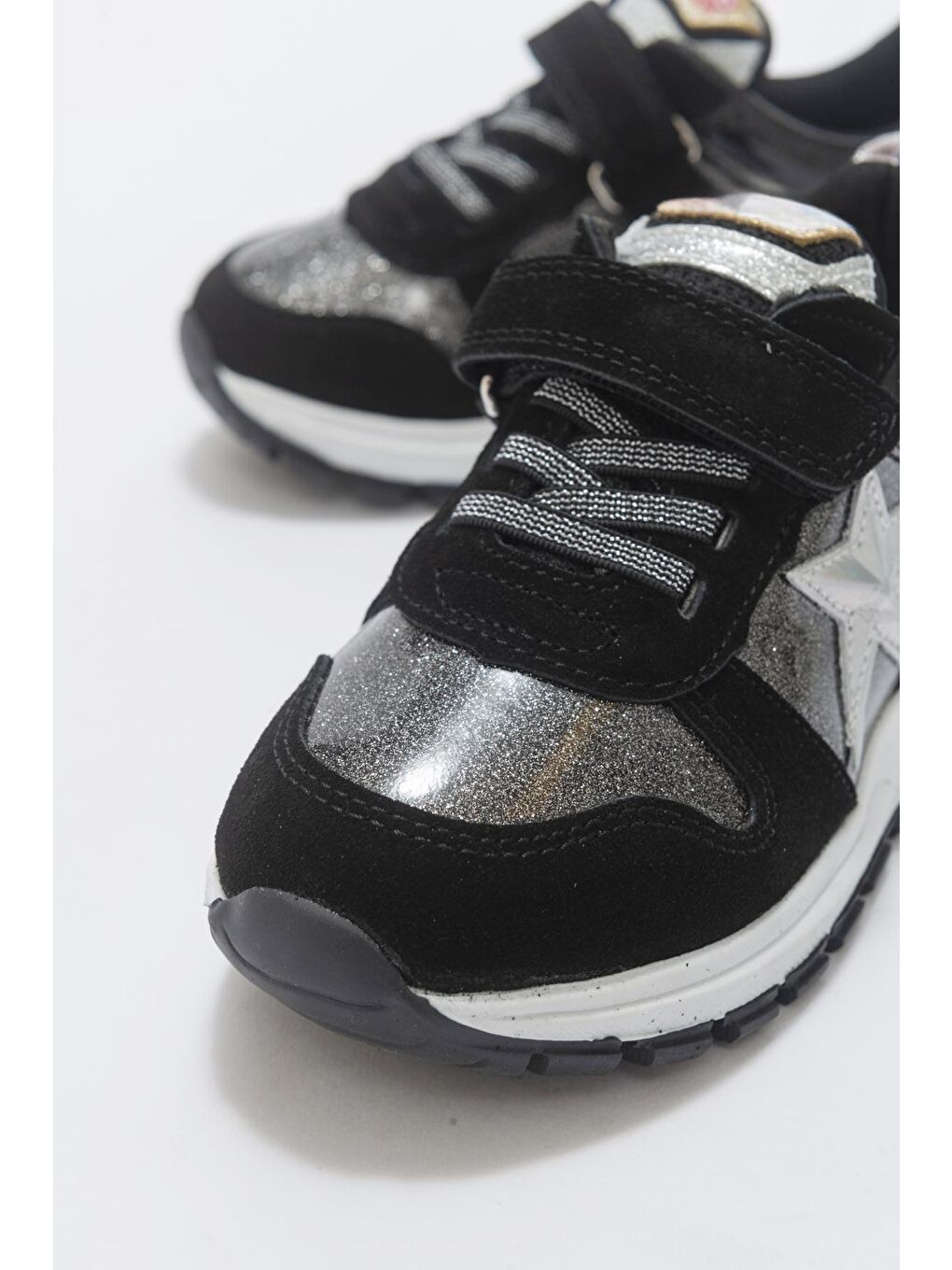 Kız Çocuk Siyah Hakiki Deri Anatomik Günlük Ayakkabı-1