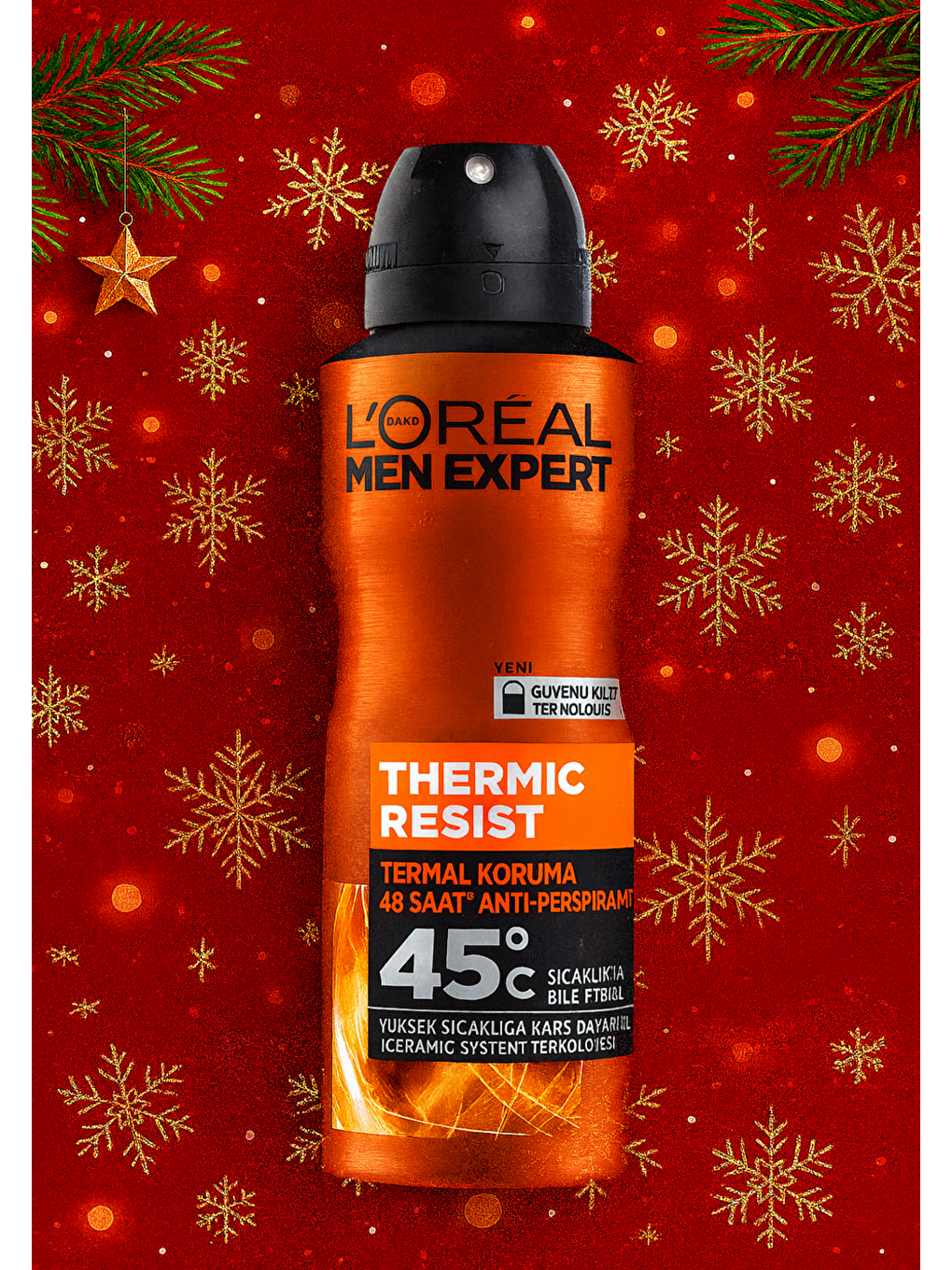 Men Expert Thermic Resist Anti-Perspirant Sprey Deodorant 150ML