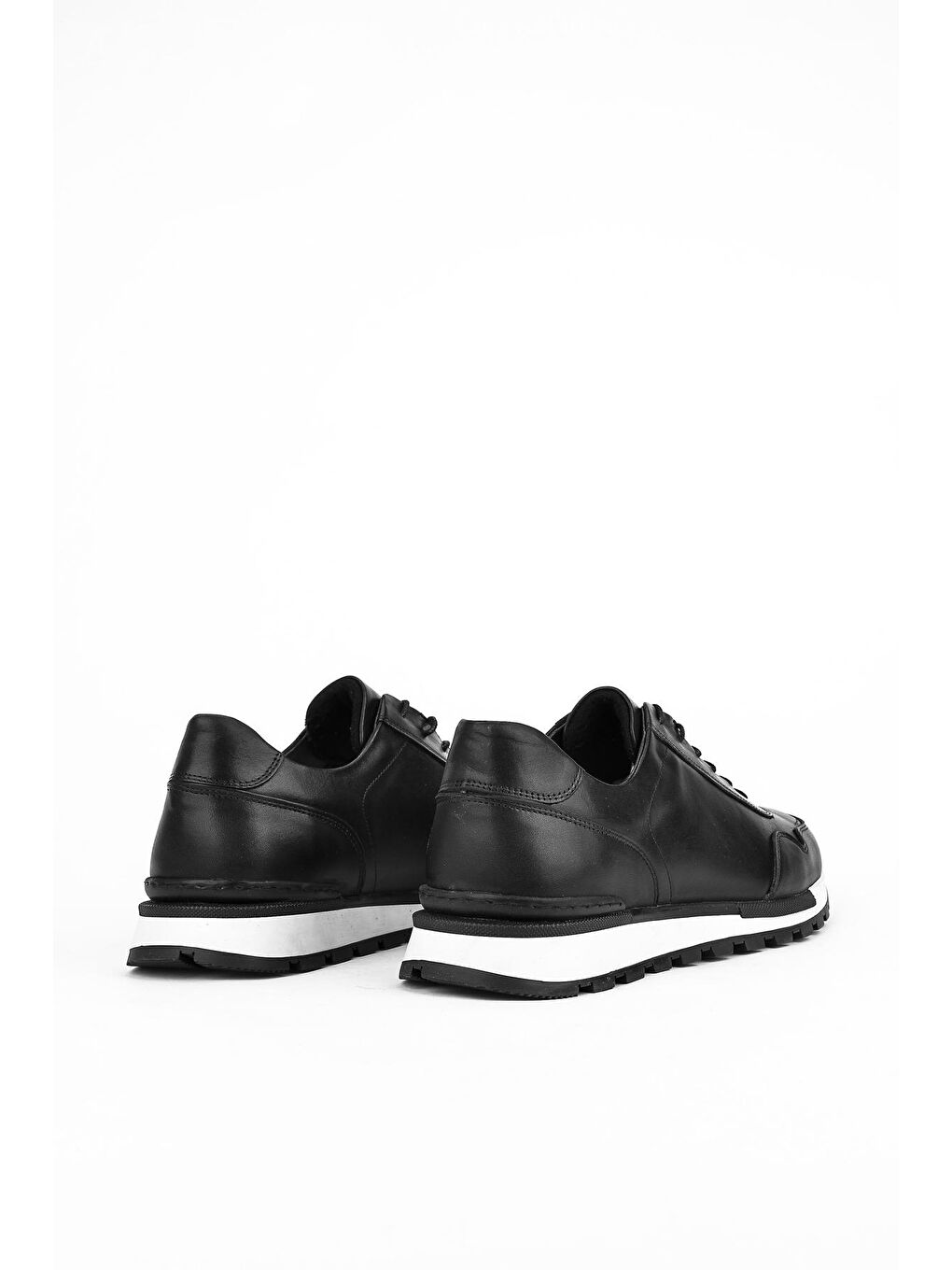 Erkek Hakiki Deri Ayakkabı 12371 241 Siyah-2