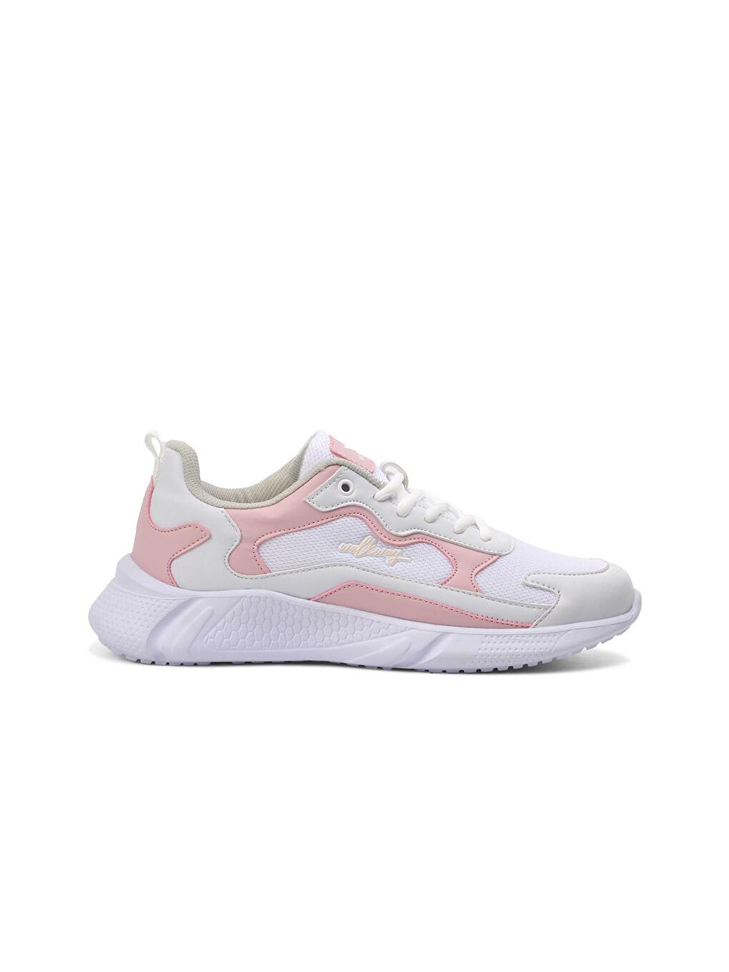 Lucca Beyaz-Pudra Kadın Spor Ayakkabı