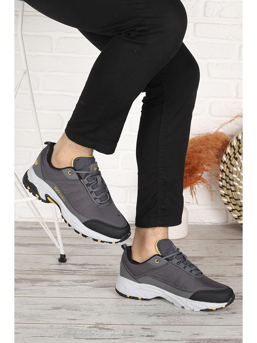 Gri 2011 Erkek Spor Ayakkabı-2