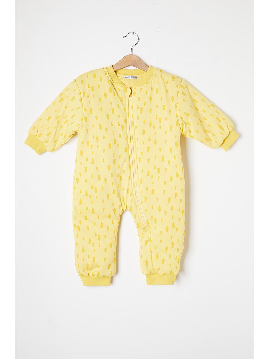 Sarı Çam Ağacı Desenli Erkek Çocuk Uyku Tulumu 16357