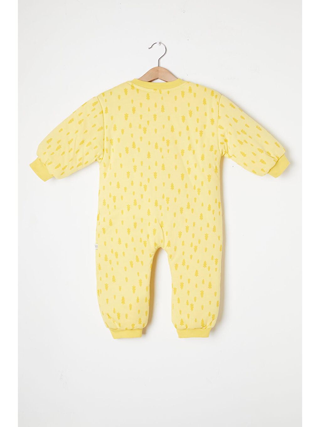Sarı Çam Ağacı Desenli Erkek Çocuk Uyku Tulumu 16357-2