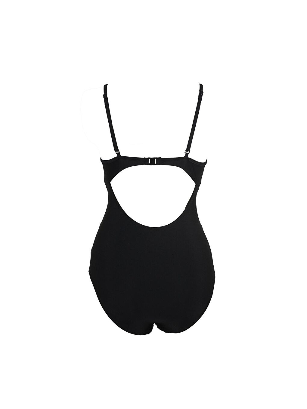 Kaplı Tüllü Mayo 7495 Siyah-1