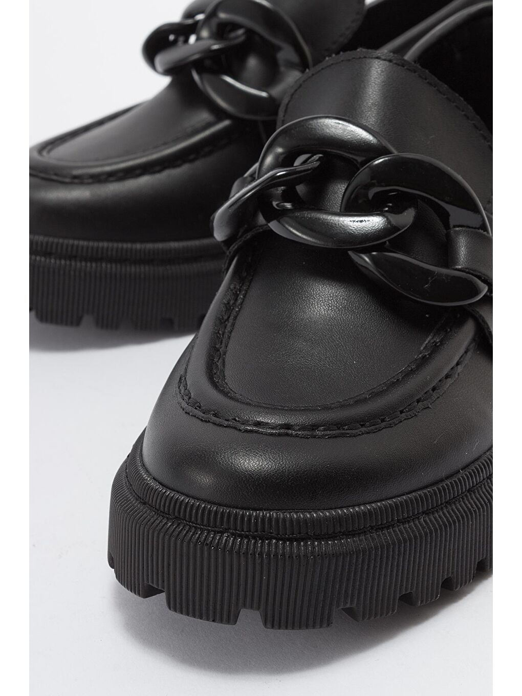 Kız Çocuk Siyah Anatomik Loafer Ayakkabı-1
