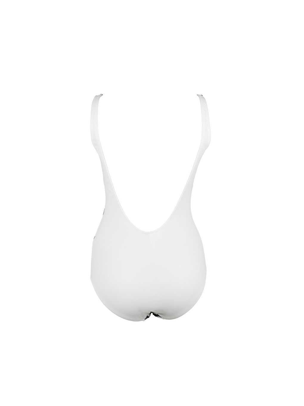 Kadın U Yaka Mayo 00253-3017 Beyaz-1