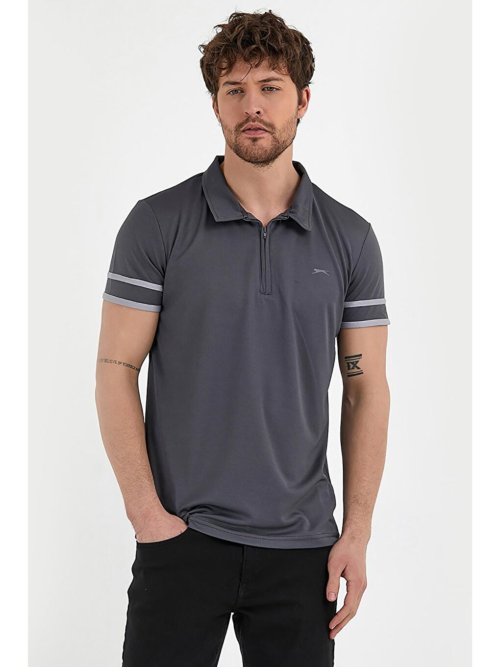 REDMOND Erkek Tişört Koyu Gri