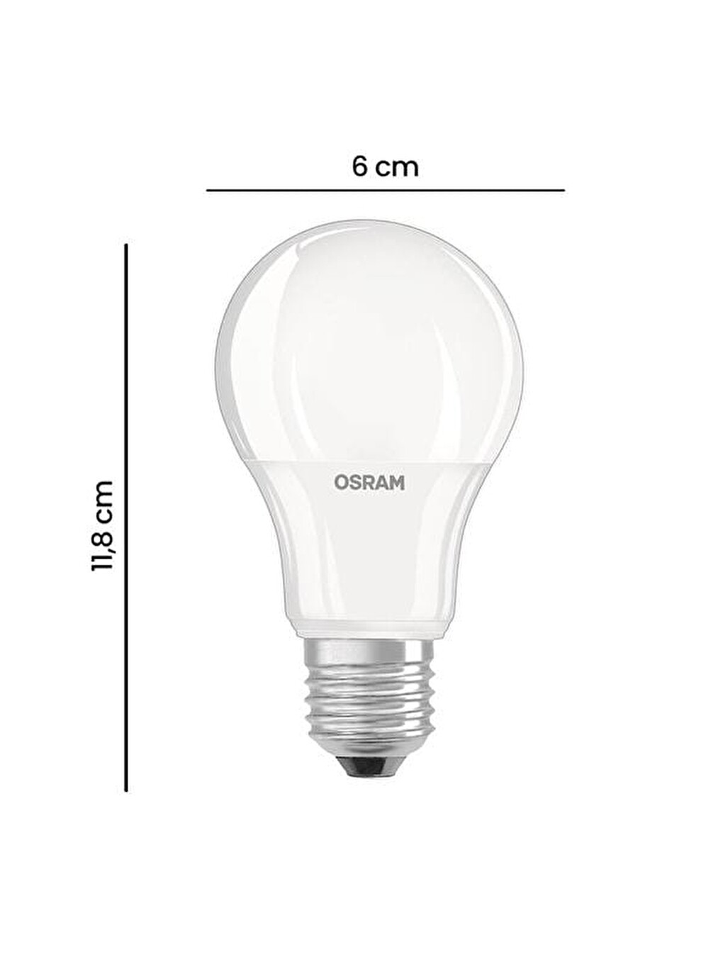 Cla60 8,5w Led Value 806lm E27 Ampul - Sarı Işık-3