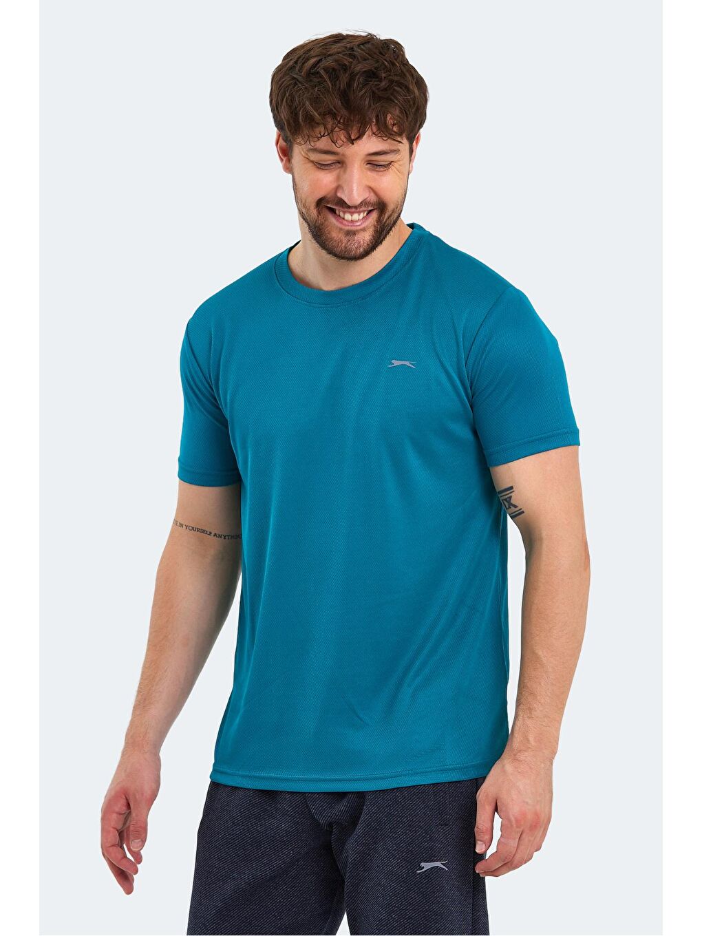 SLAZENGER Yeşil REPUBLIC Erkek T-Shirt Yeşil - 2