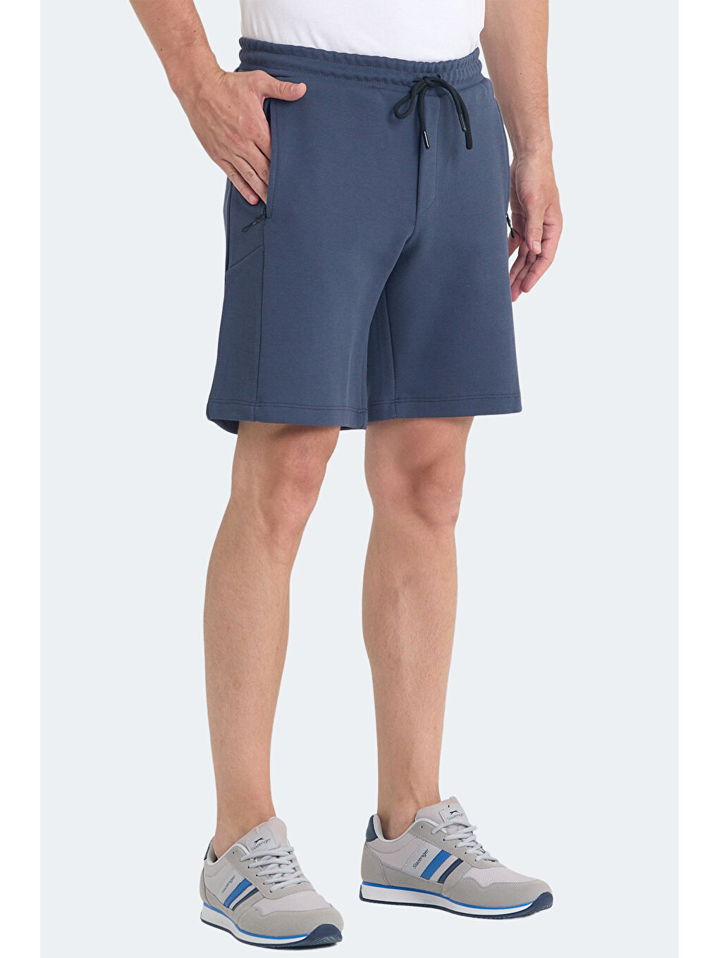 VILTE I Erkek Cepli Koyu Gri Şort-2