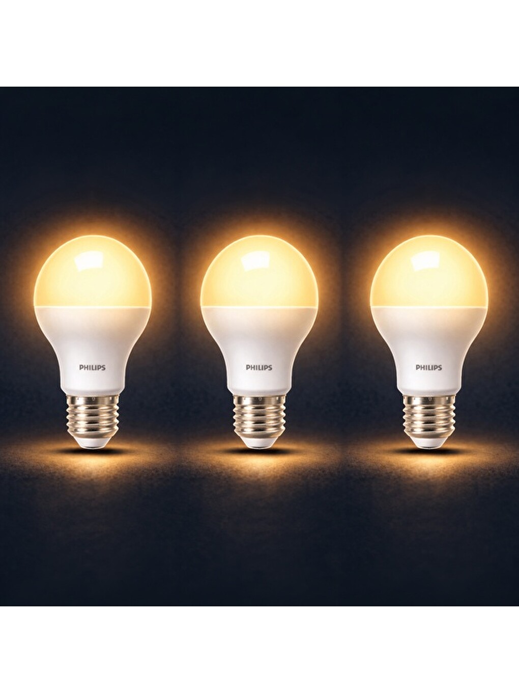 Beyaz Ledbulb 8-60w 720lm E27 New Gen 3’lü Ampul - 2700k - Sarı Işık-6