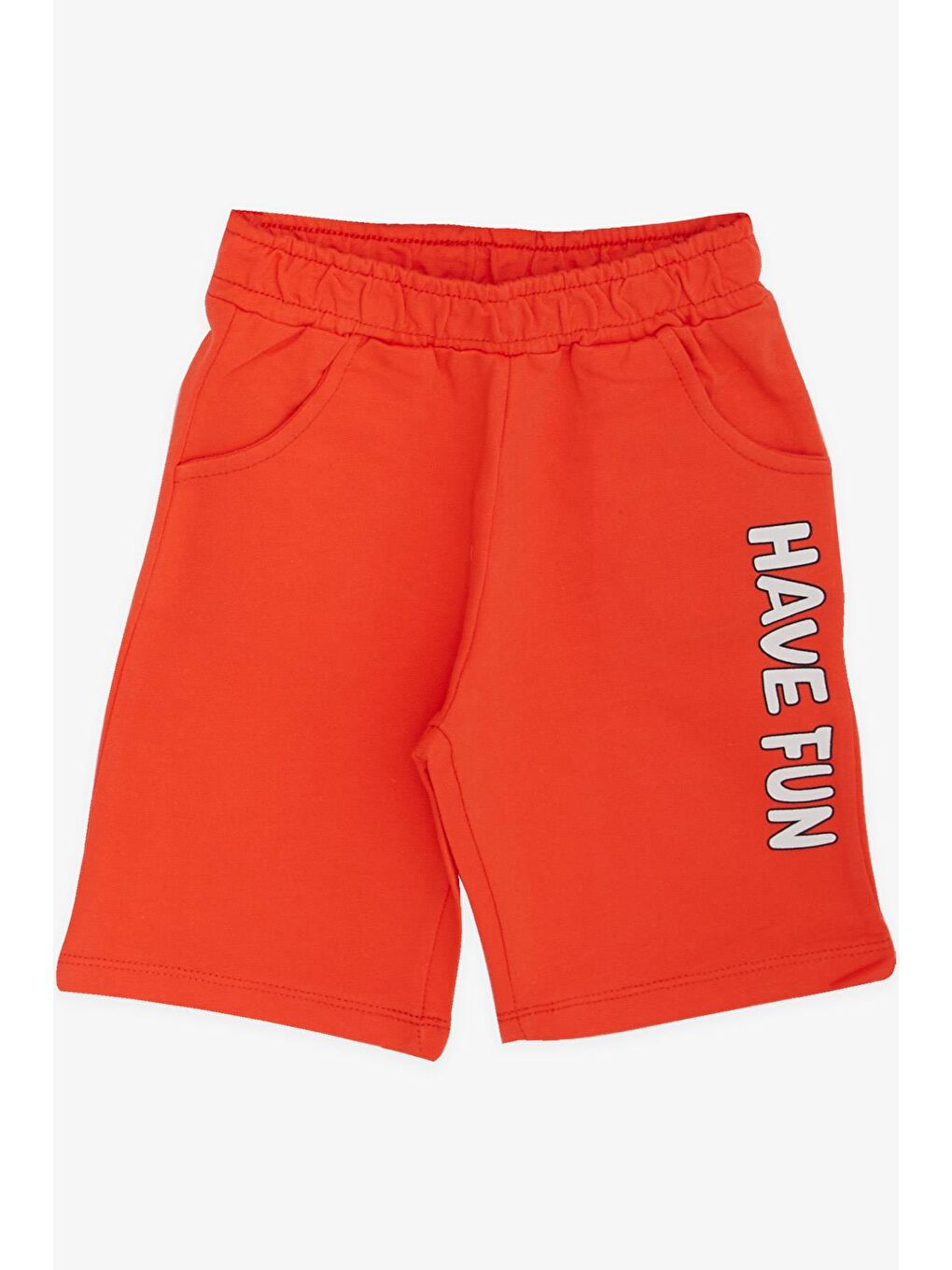 Erkek Çocuk Şortlu Takım Bebek Aslancık Baskılı Ekru (1-4 Yaş)-1