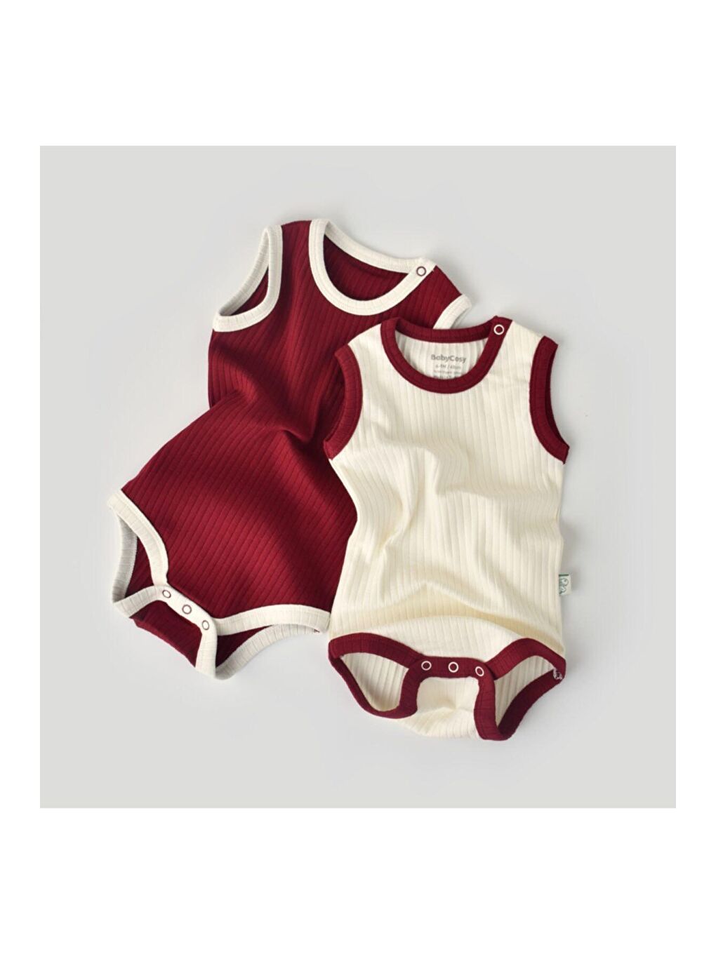 Kırmızı Ribana 2 Li Askılı Badi