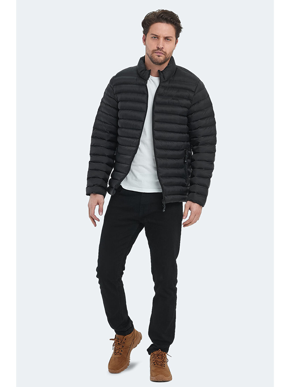 HAYDEN IN Erkek  Kaban Siyah-6