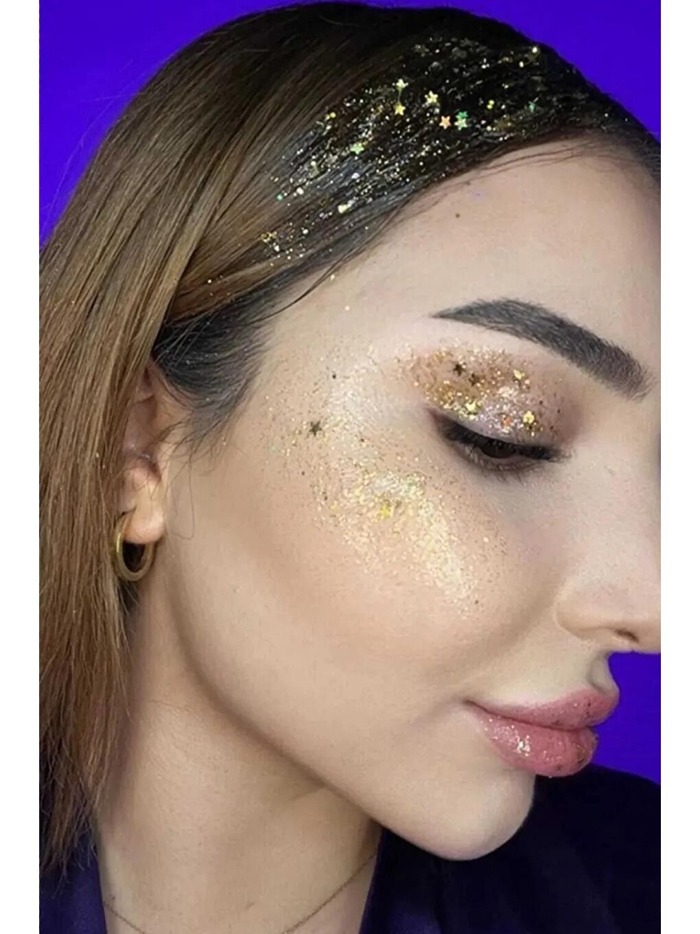 Ecrou Sarı Mov Face - Body Glitter No 3 Dore - 2