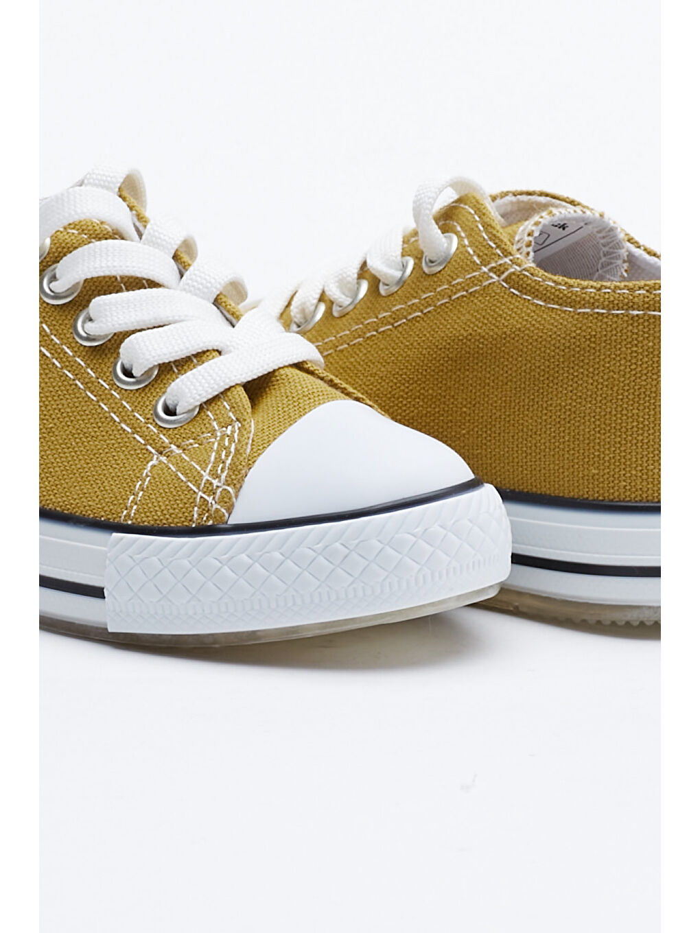 Sarı Çocuk Unisex Hardal Işıklı Spor Ayakkabı Tb998-1