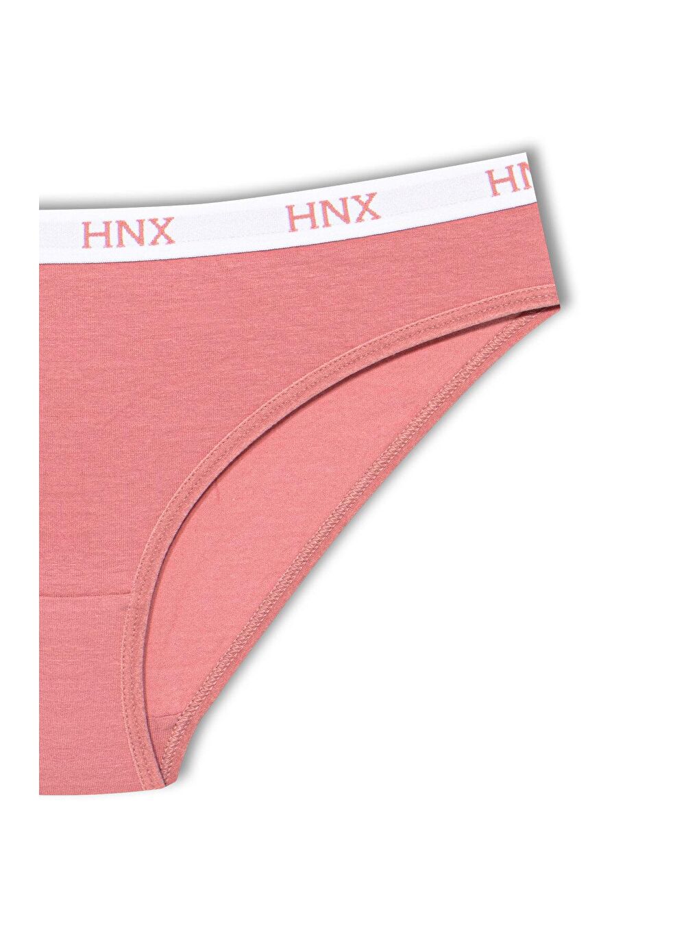 Karışık Pamuklu Beli Yazılı Lastik Basic Kadın Külot 3'lü-6