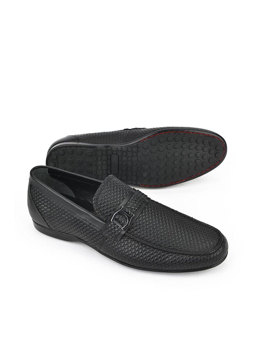 Erkek Hakiki Deri Ayakkabı 13192 267-8 Siyah-5