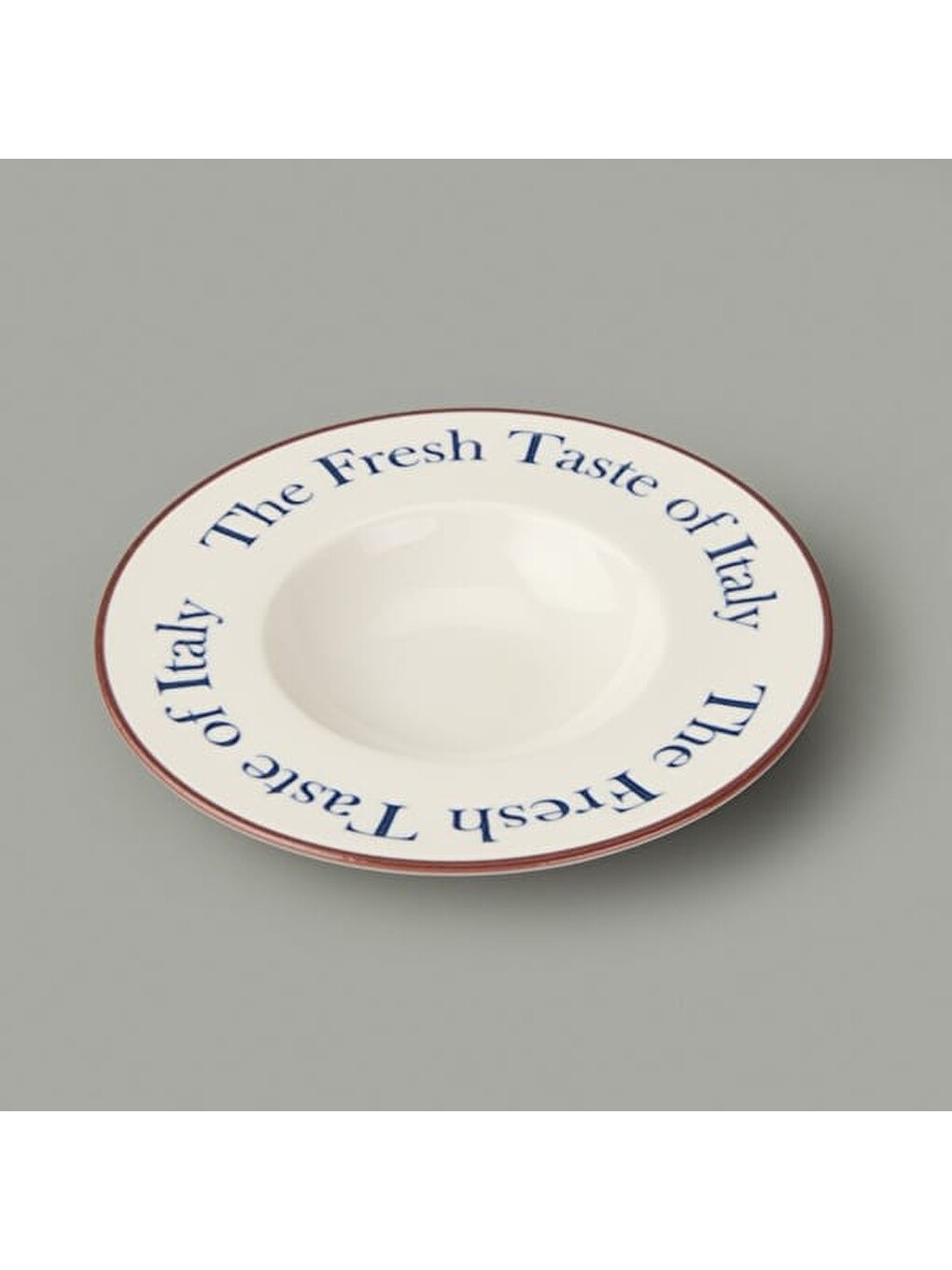 Karışık Kitchen The Fresh Taste Porselen Makarna Tabağı - Renkli - 26 Cm