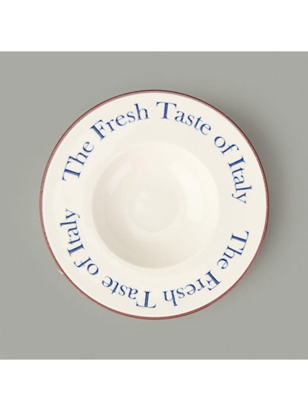 Karışık Kitchen The Fresh Taste Porselen Makarna Tabağı - Renkli - 26 Cm-1