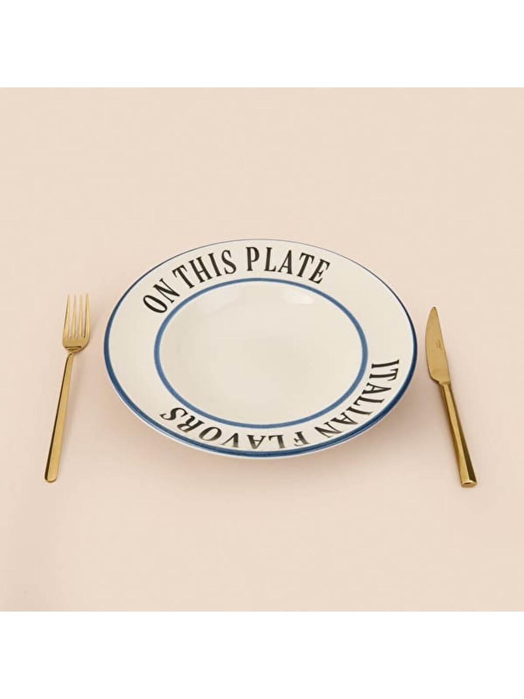 Kitchen Italian Flavors Makarna Tabağı - Beyaz - 27 Cm-3