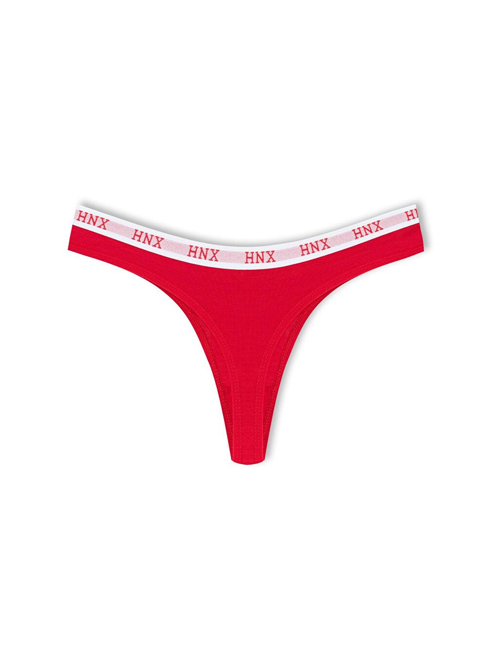 Karışık Pamuklu Beli Lastikli Basic Kadın Tanga Külot 5'li-11