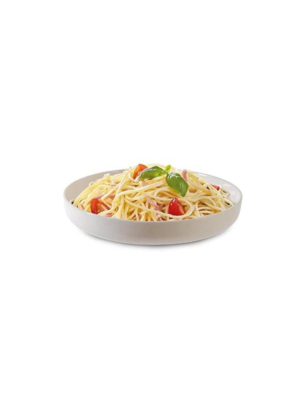Beyaz Toledo Çukur Makarna Tabağı - 22 Cm