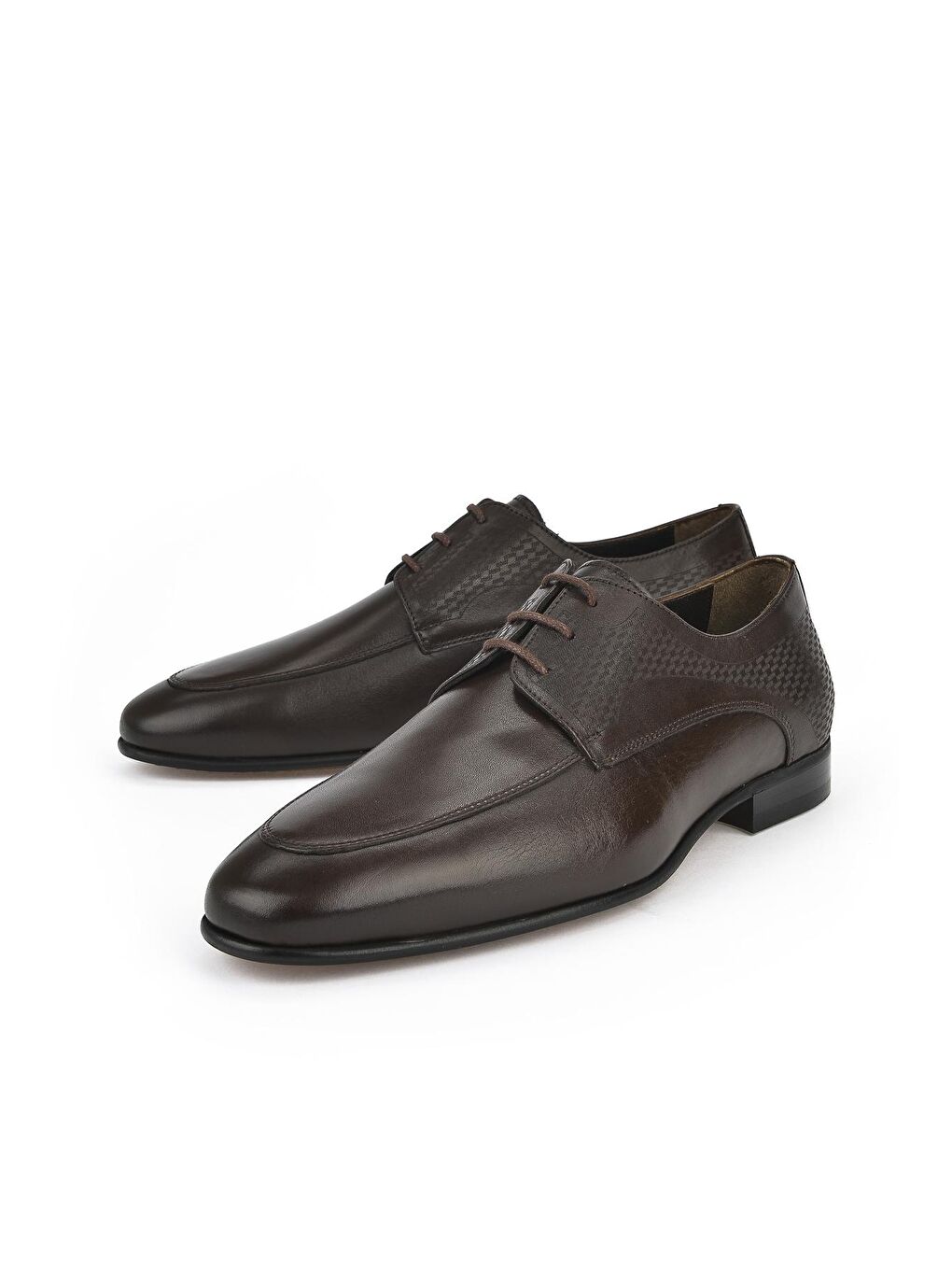 Kahverengi Erkek Hakiki Deri Ayakkabı 13192 16941 Kahve-4