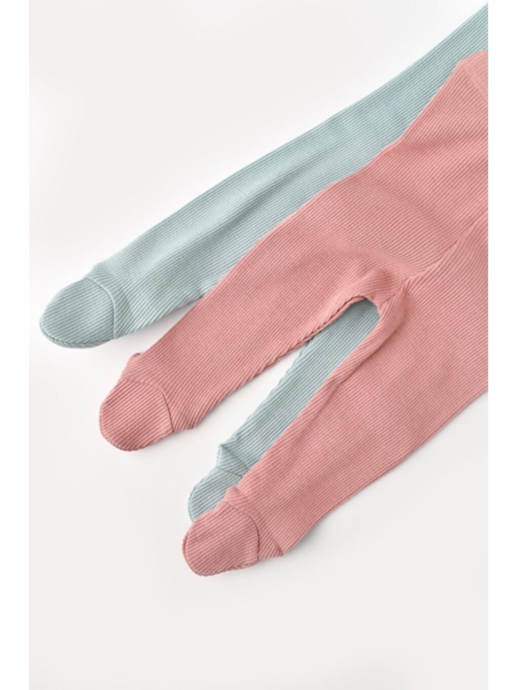 Pembe Modal Bebek 2'li Patikli Tayt Pantolon