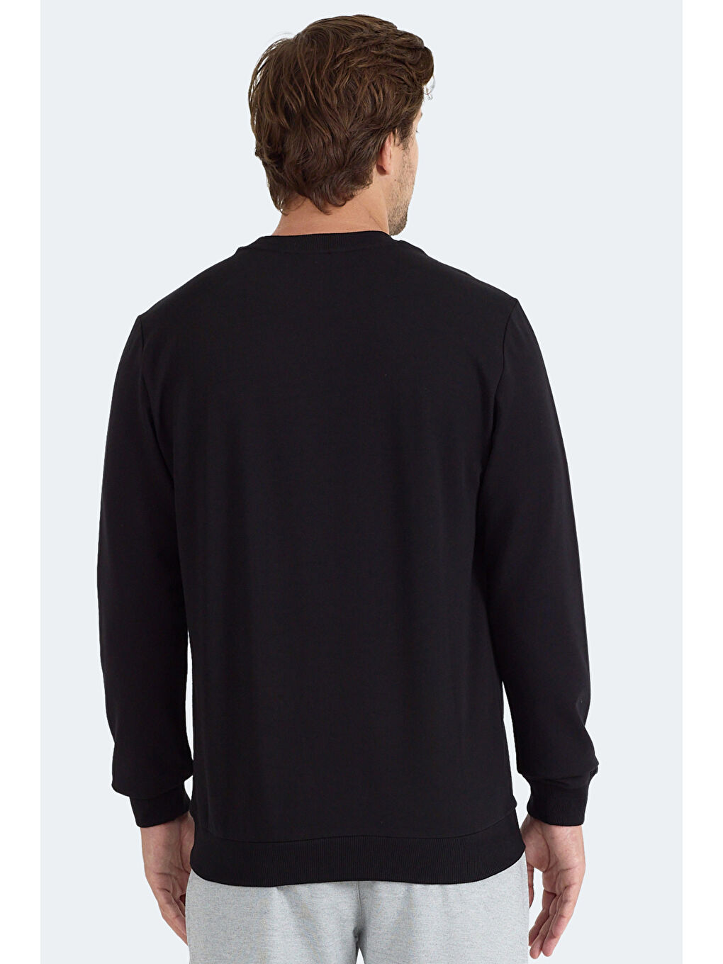 RUBIO Erkek Siyah Sweatshirt-5