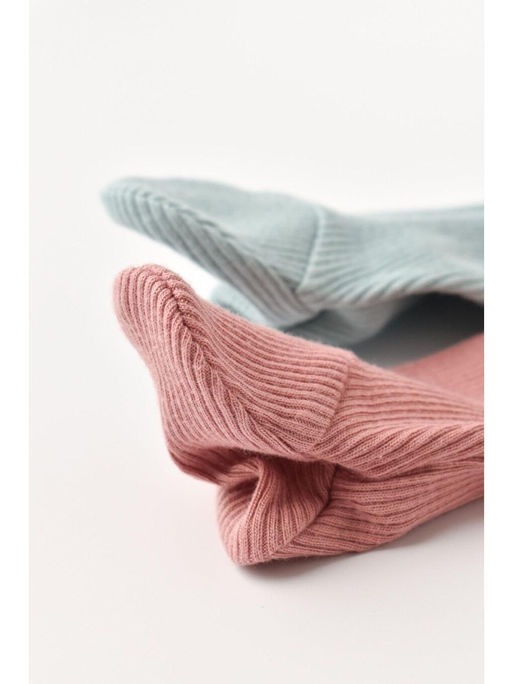 Pembe Modal Bebek 2'li Patikli Tayt Pantolon-2