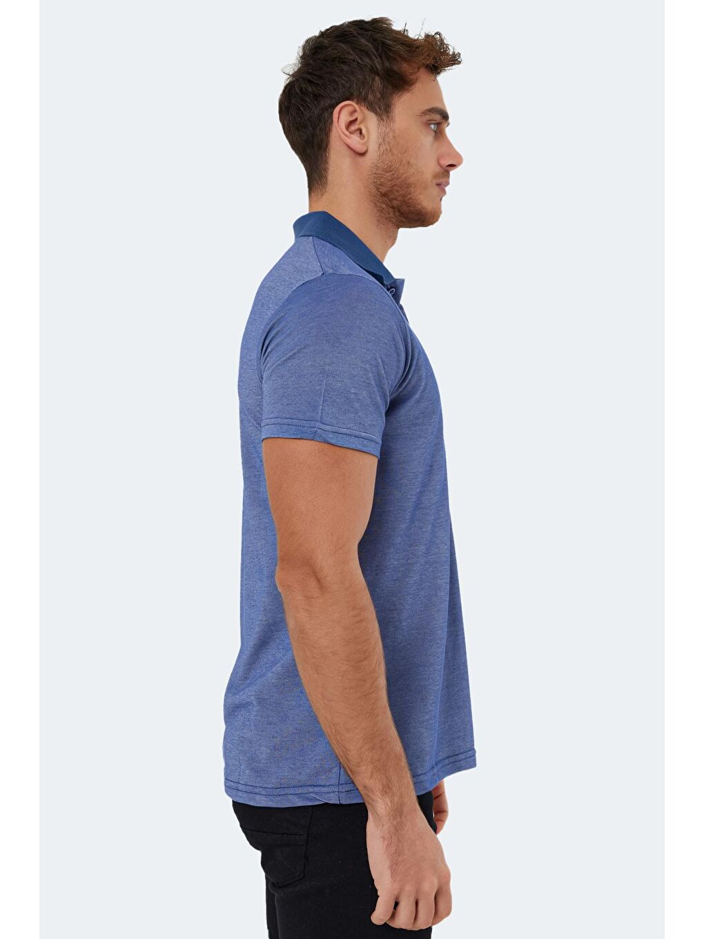 İndigo SOHO Erkek %100 Pamuk Tişört Indigo-2