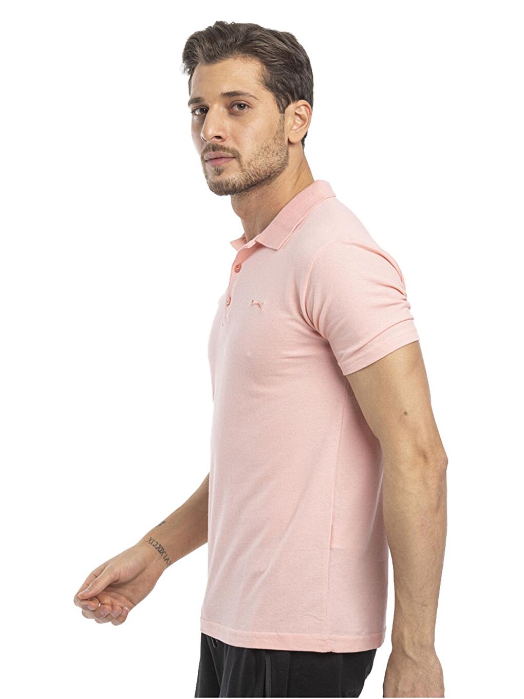 SLAZENGER Pudra Pembe SOHO Erkek T-Shirt Pudra - 1