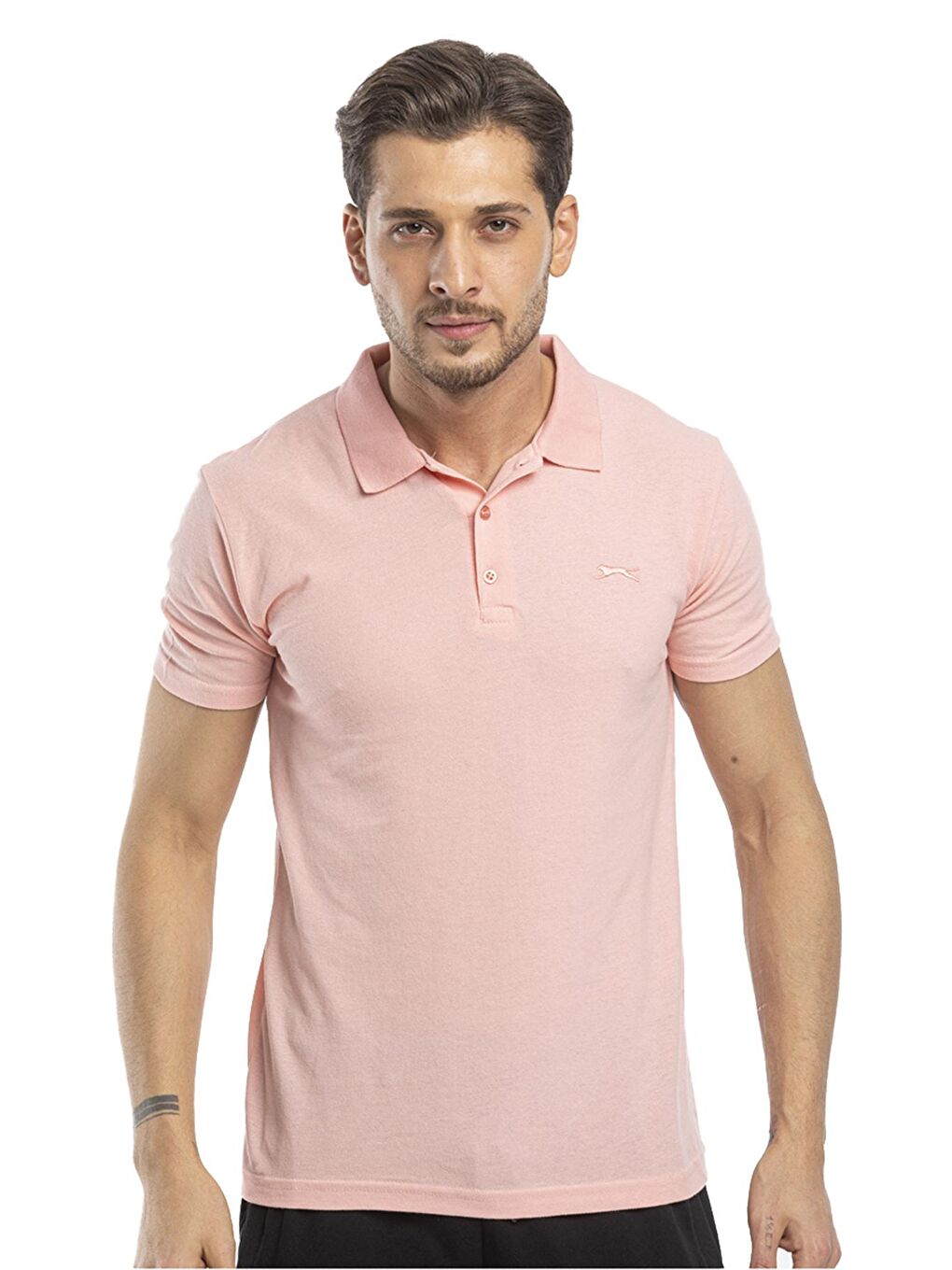 SLAZENGER Pudra Pembe SOHO Erkek T-Shirt Pudra - 4