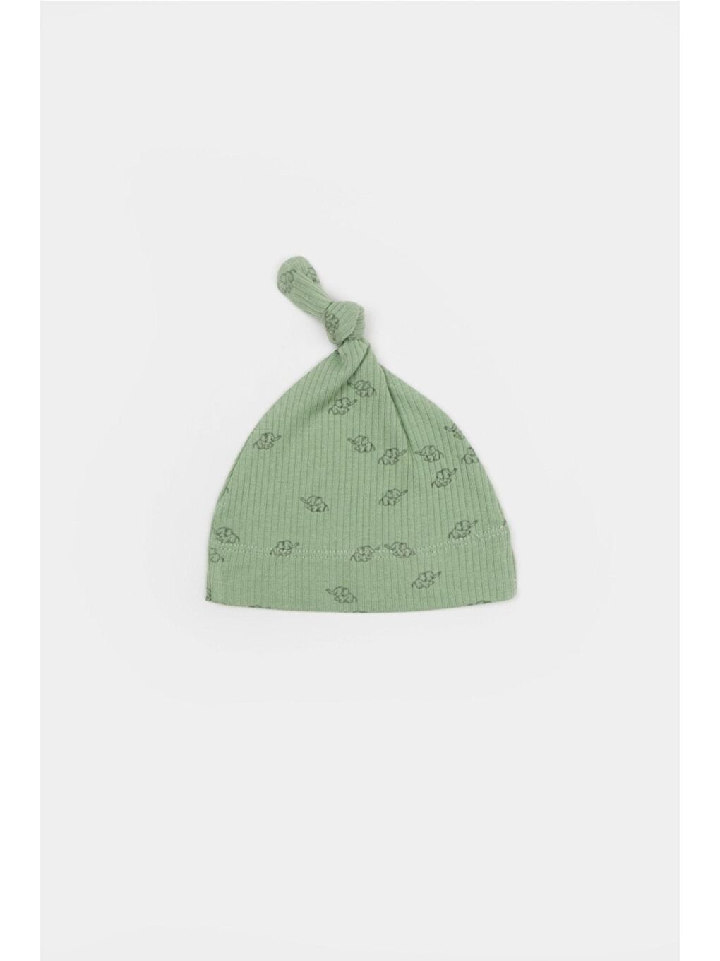 Yeşil Organik Modal Fil Baskılı 3 Lü Set csym25503-7