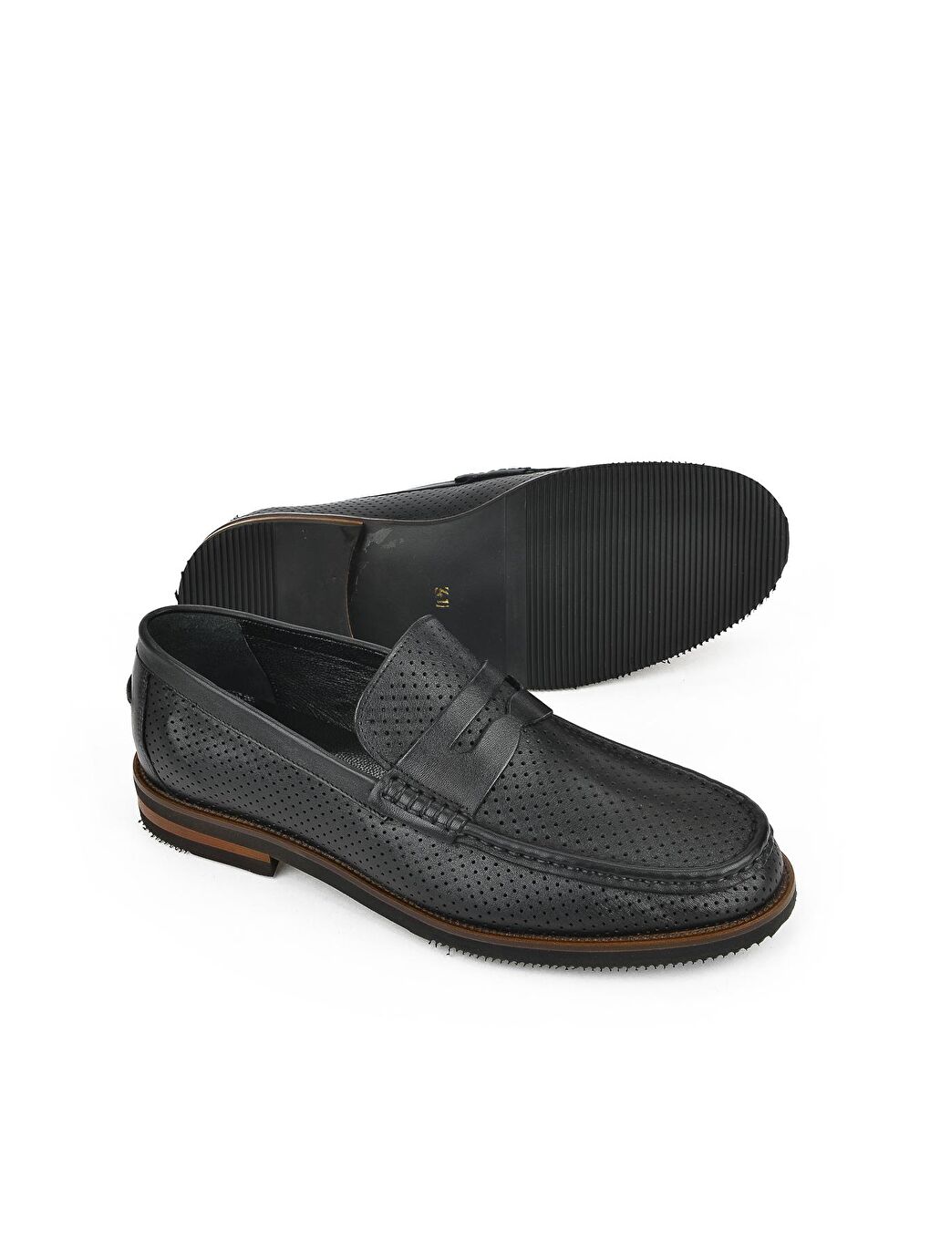 Erkek Hakiki Deri Ayakkabı 13192 16751 2 Siyah-3