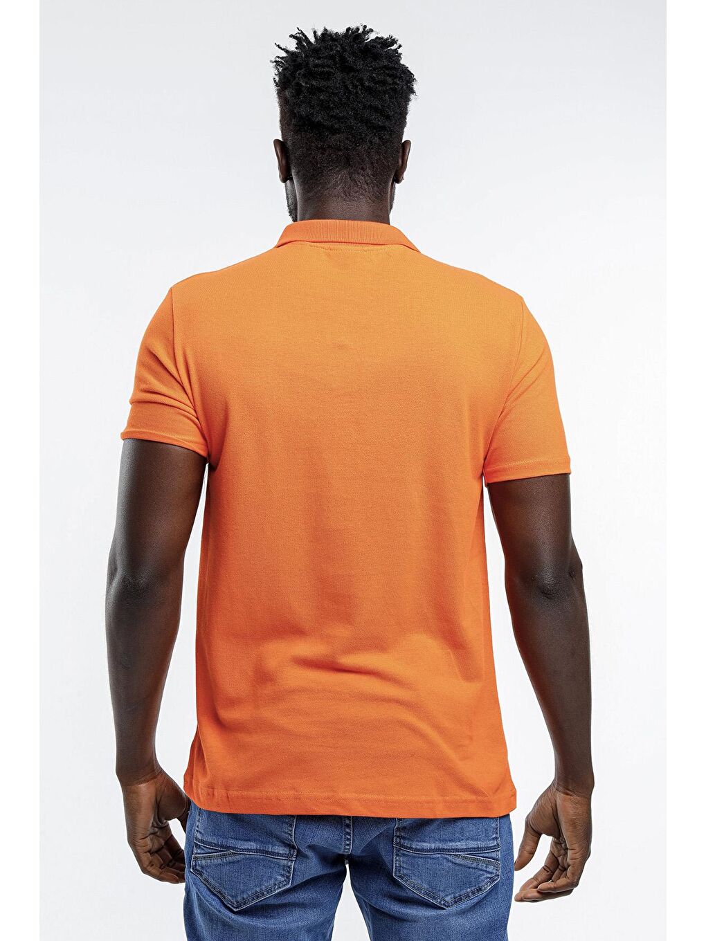 SOHO Erkek %100 Pamuk Tişört Turuncu-2