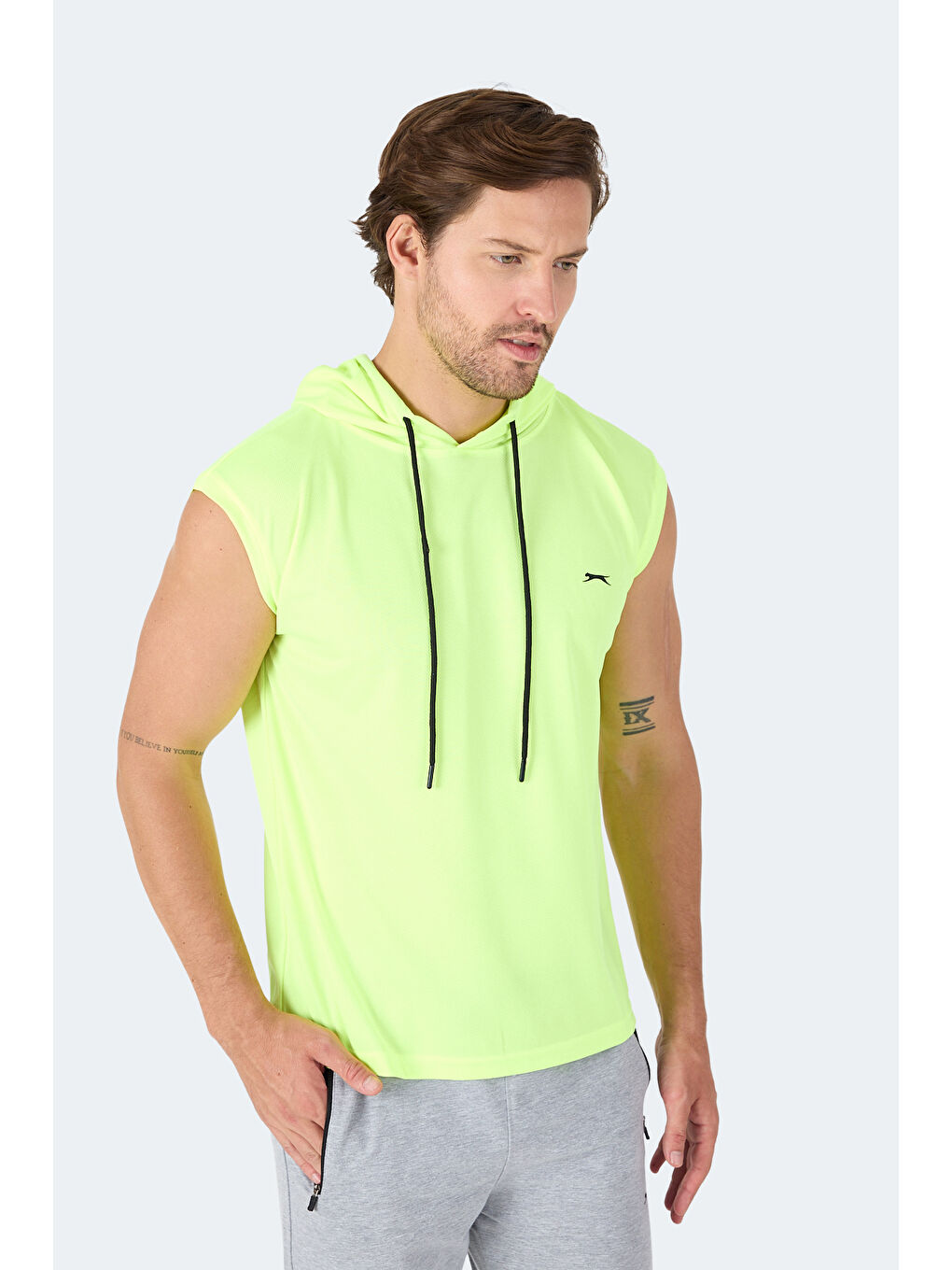 RAG Erkek Tişört Neon Sarı-4