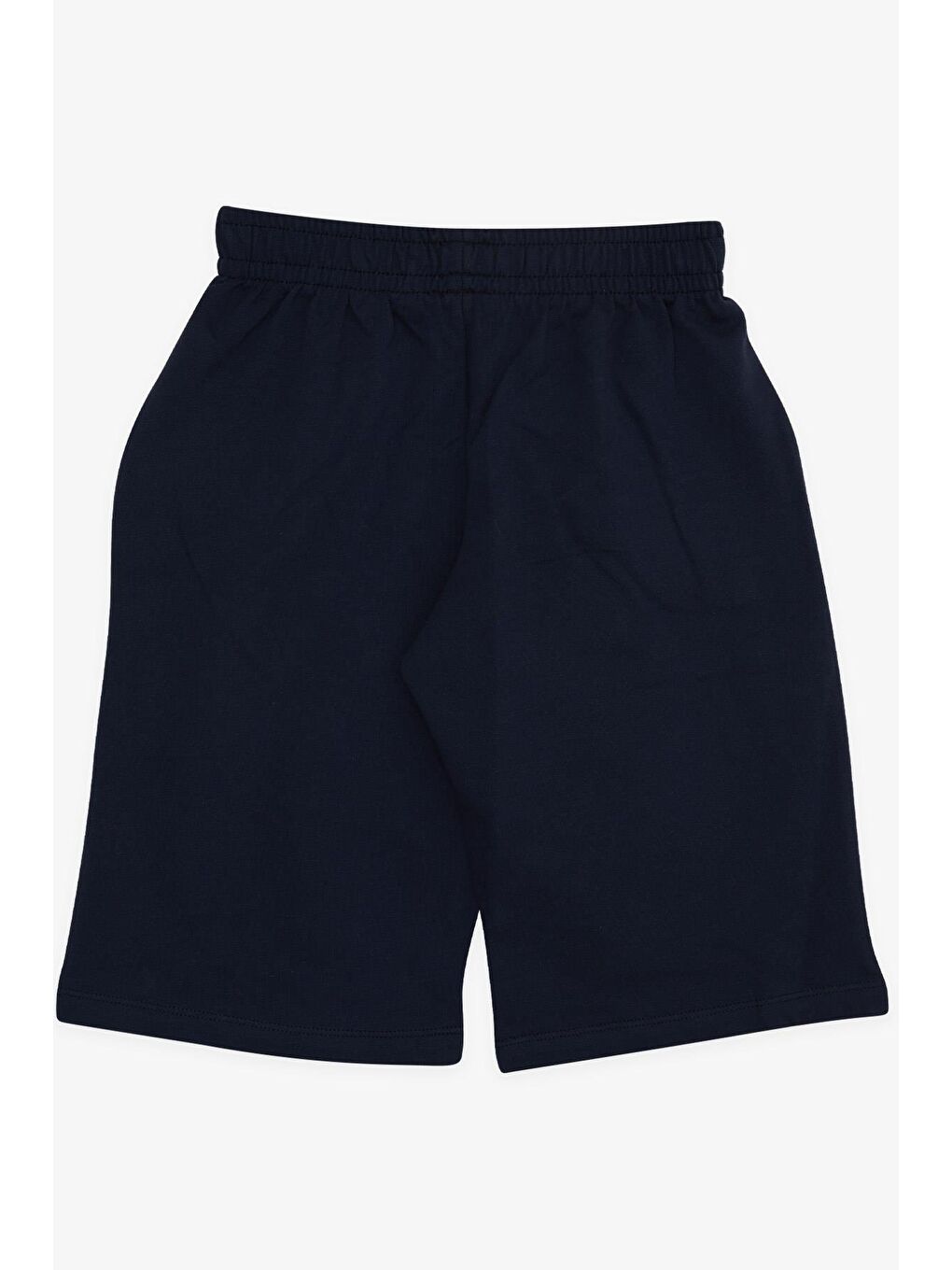 Erkek Çocuk Kapri Armalı Cepli Bağcık Aksesuarlı Lacivert (4-9 Yaş)-2