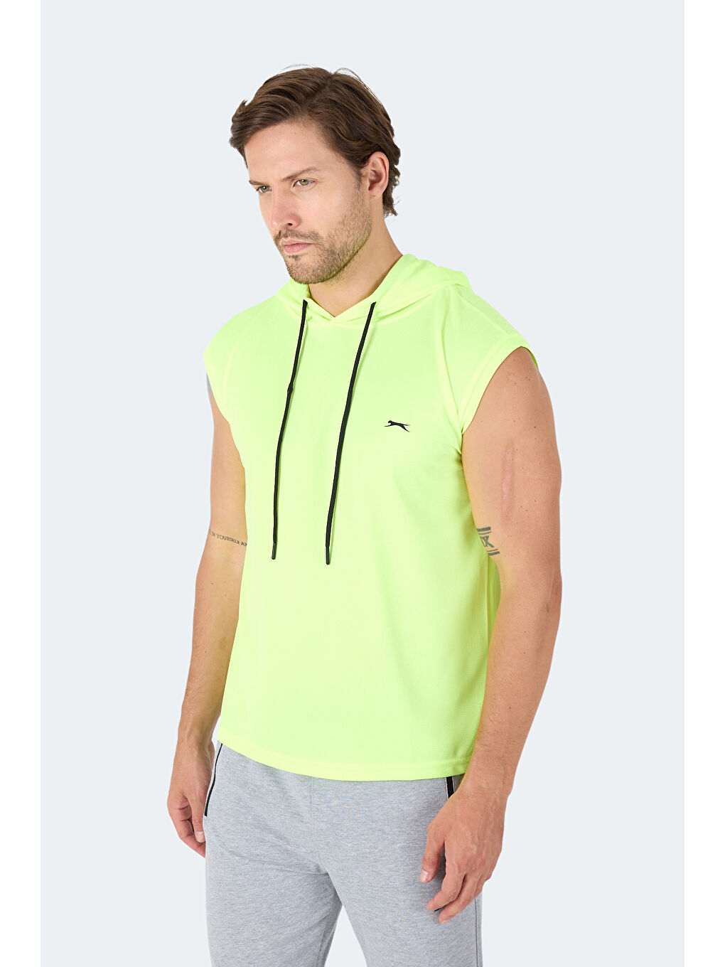 RAG Erkek Tişört Neon Sarı-5