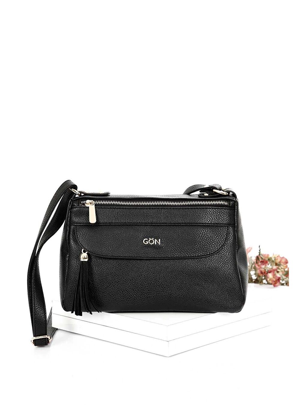 Siyah Küçük Boy Kadın Postacı Ve Omuz Çantası K5130