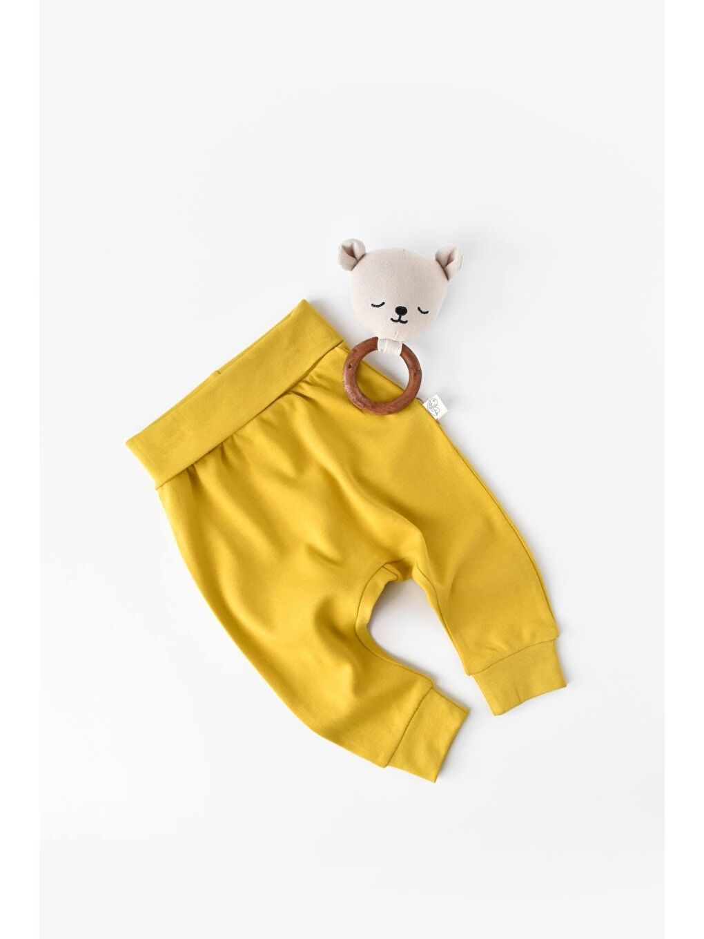 Sarı Organic Şalvar Pantolon csy5623