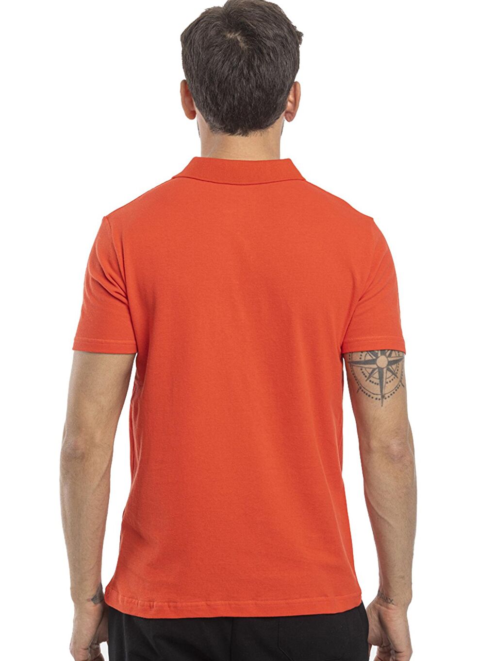 SOHO Erkek %100 Pamuk Tişört Mercan-2