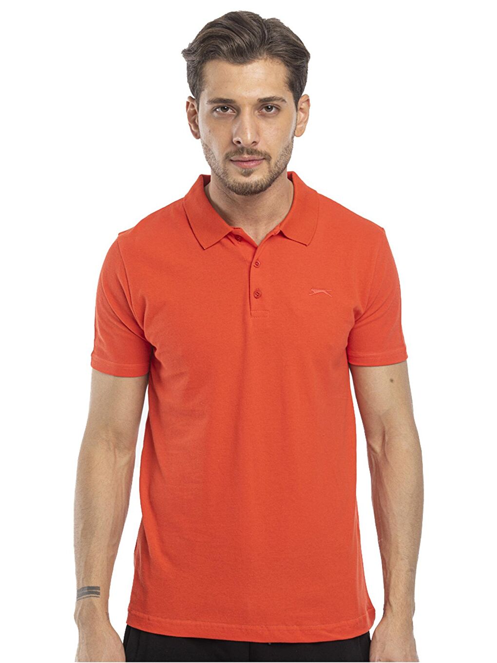 SOHO Erkek %100 Pamuk Tişört Mercan-4