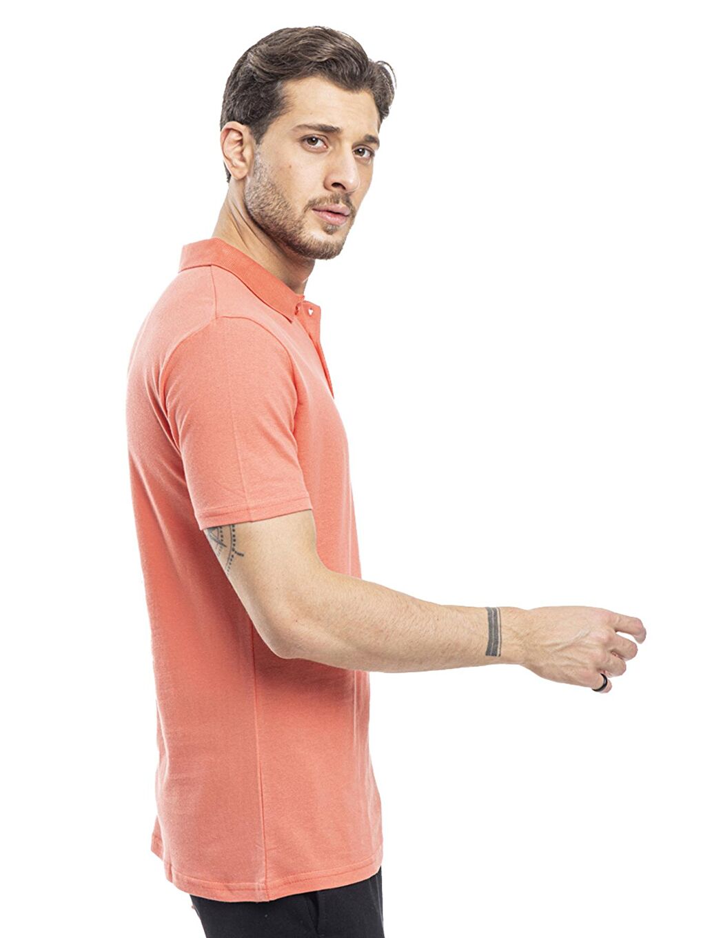 SLAZENGER Somon SOHO Erkek T-Shirt Somon - 1