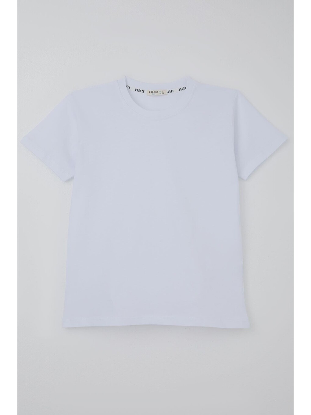 Erkek Çocuk Tişört Basic Beyaz (9-14 Yaş)