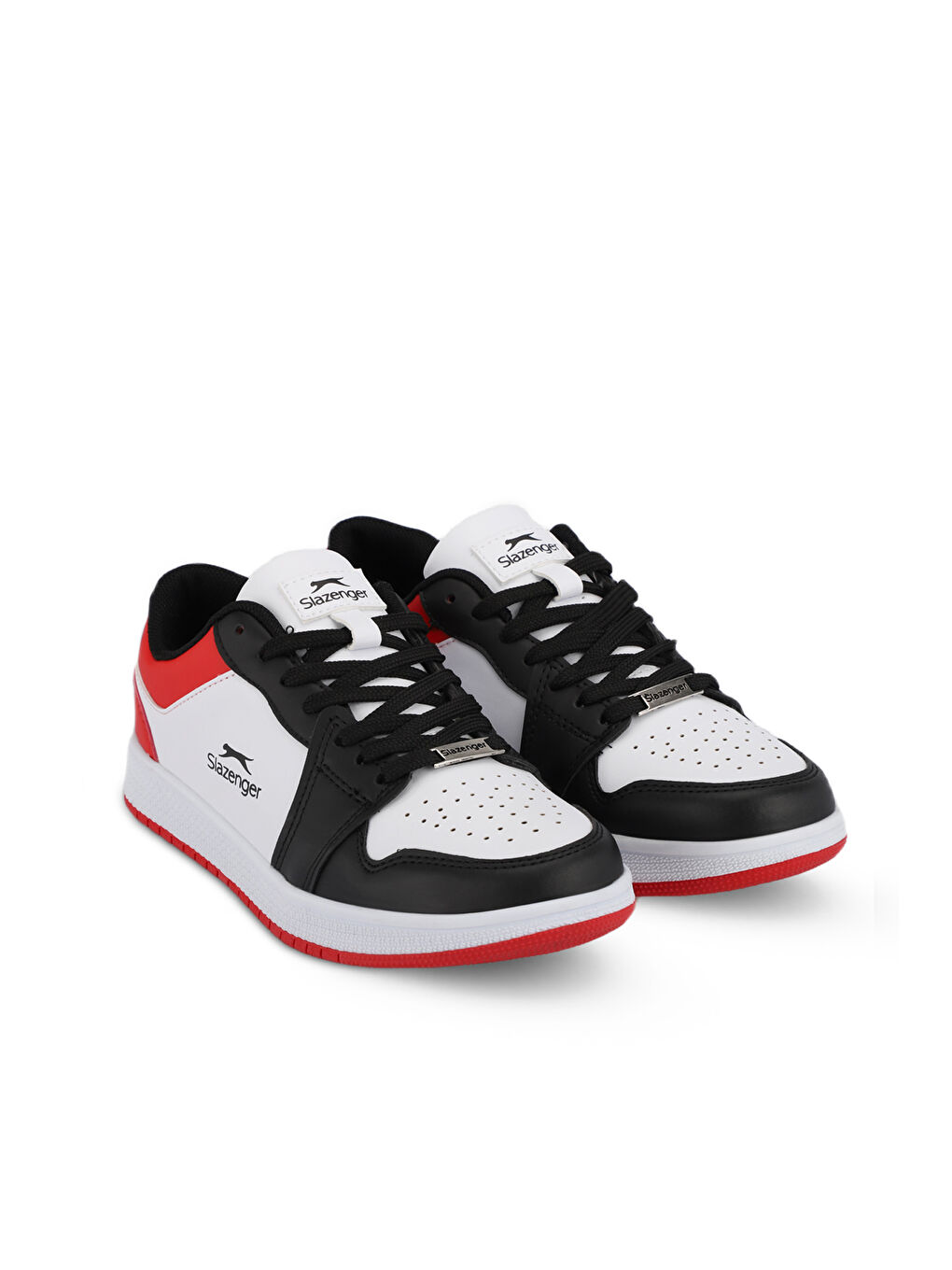PRINCE I Kadın Beyaz / Siyah / Kırmızı Günlük Spor Ayakkabısı-1