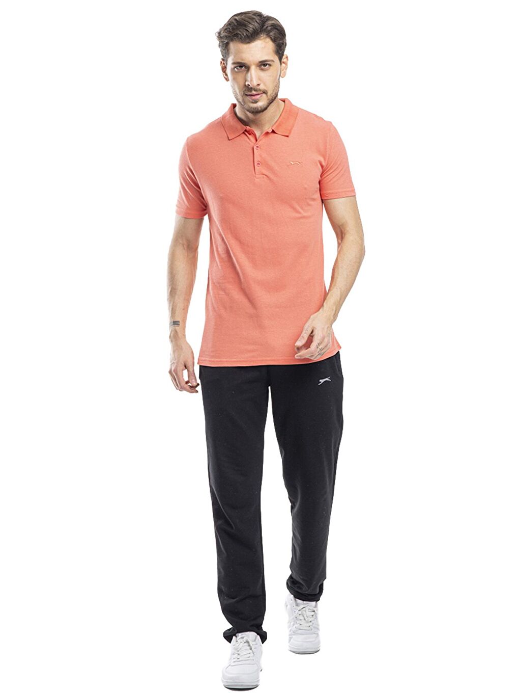 SLAZENGER Somon SOHO Erkek T-Shirt Somon - 4