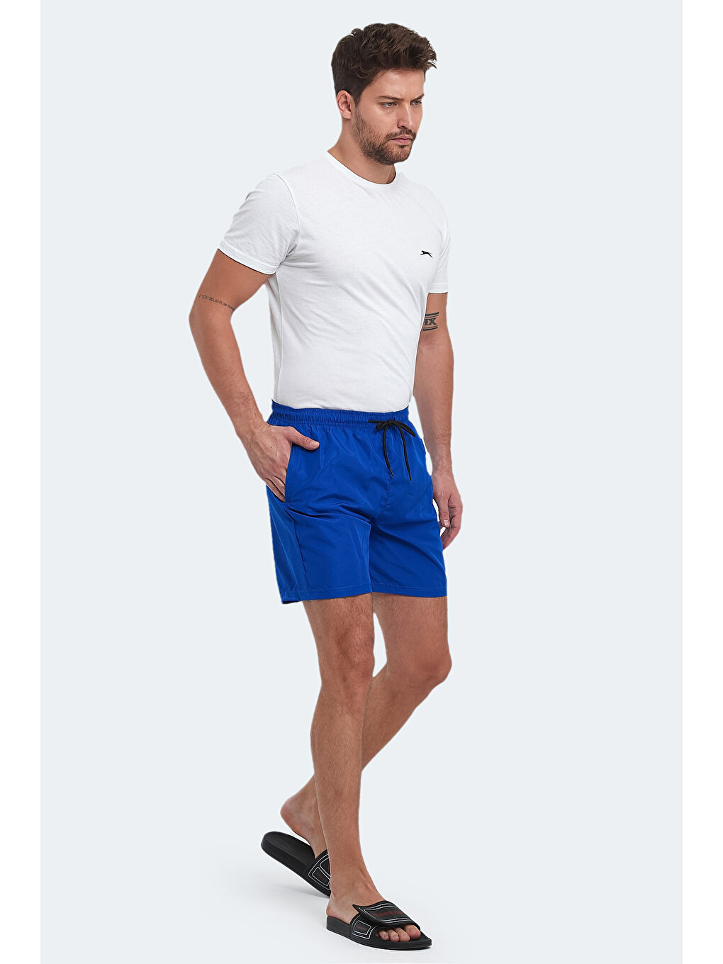 RENO Erkek Mayo Saks Mavi-5