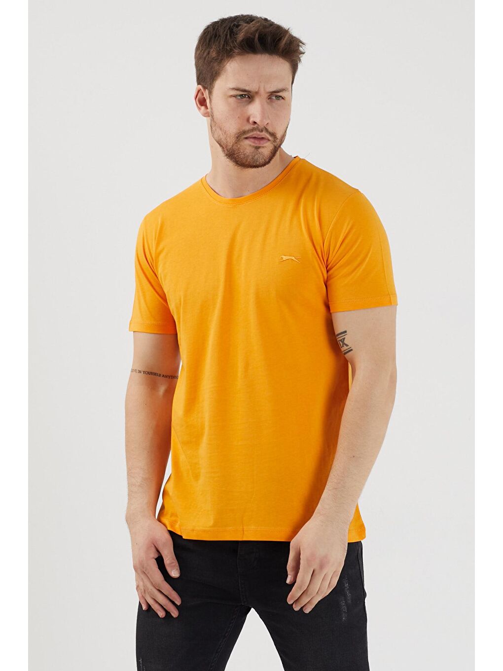 SLAZENGER Turuncu SANDER KTN Erkek T-Shirt Turuncu - 2